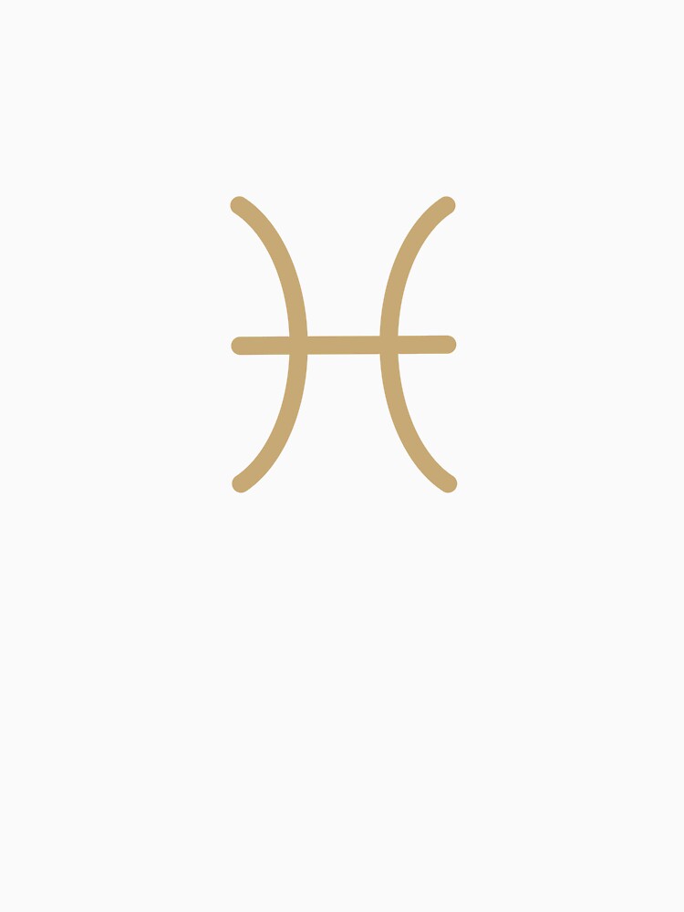 Pisces Zodiac Symbol by Merchgard