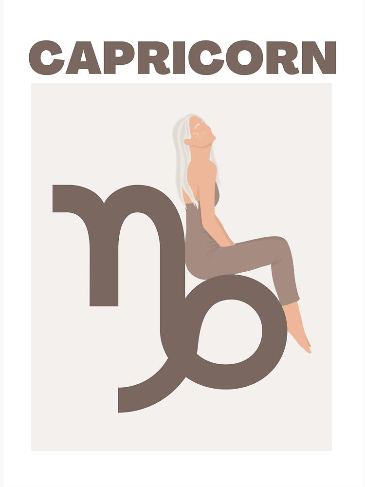 Capricorn | Zodiac sign illustration by illustratedbye