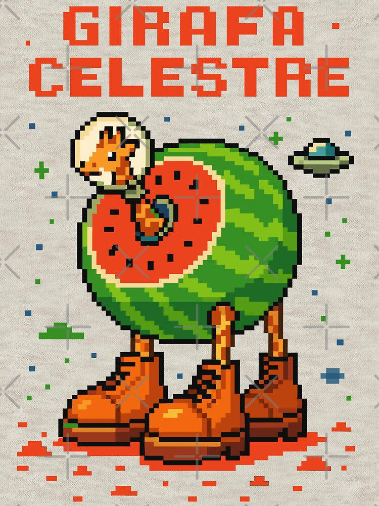 Girafa Celestre Italian Brainrot Memes Pixel by Sitchko