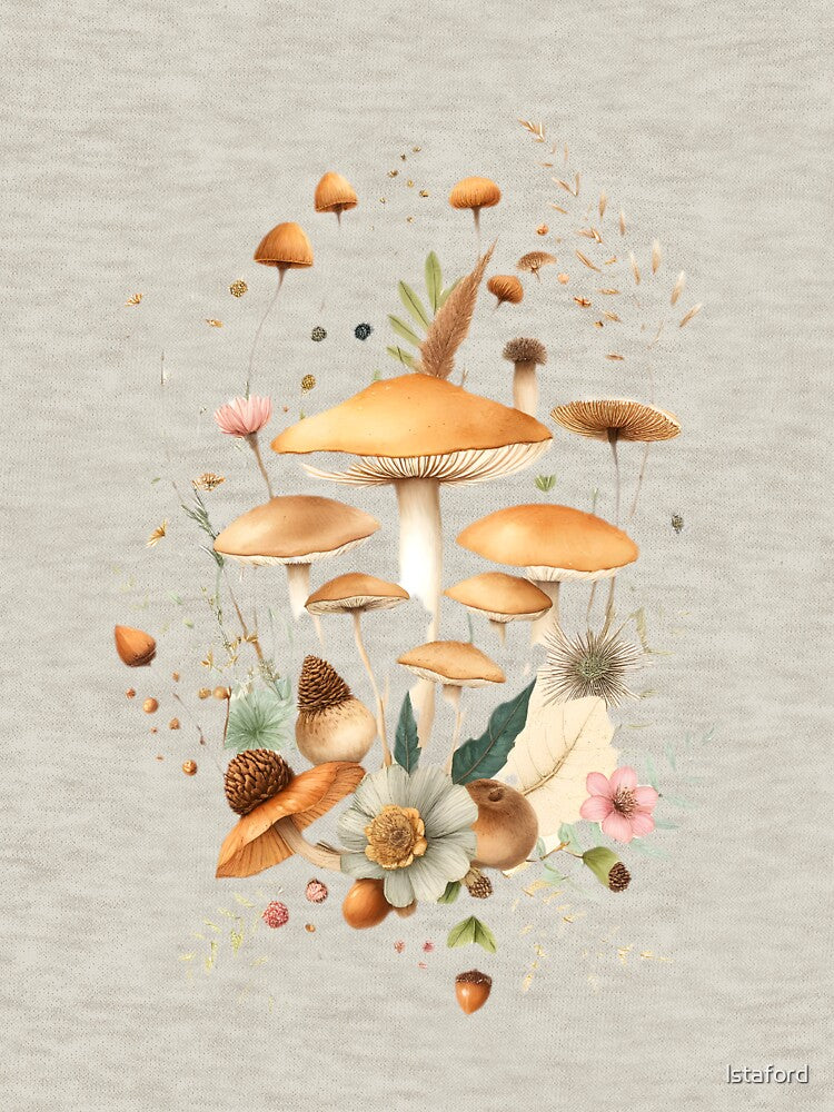 Forest Mushrooms by lstaford