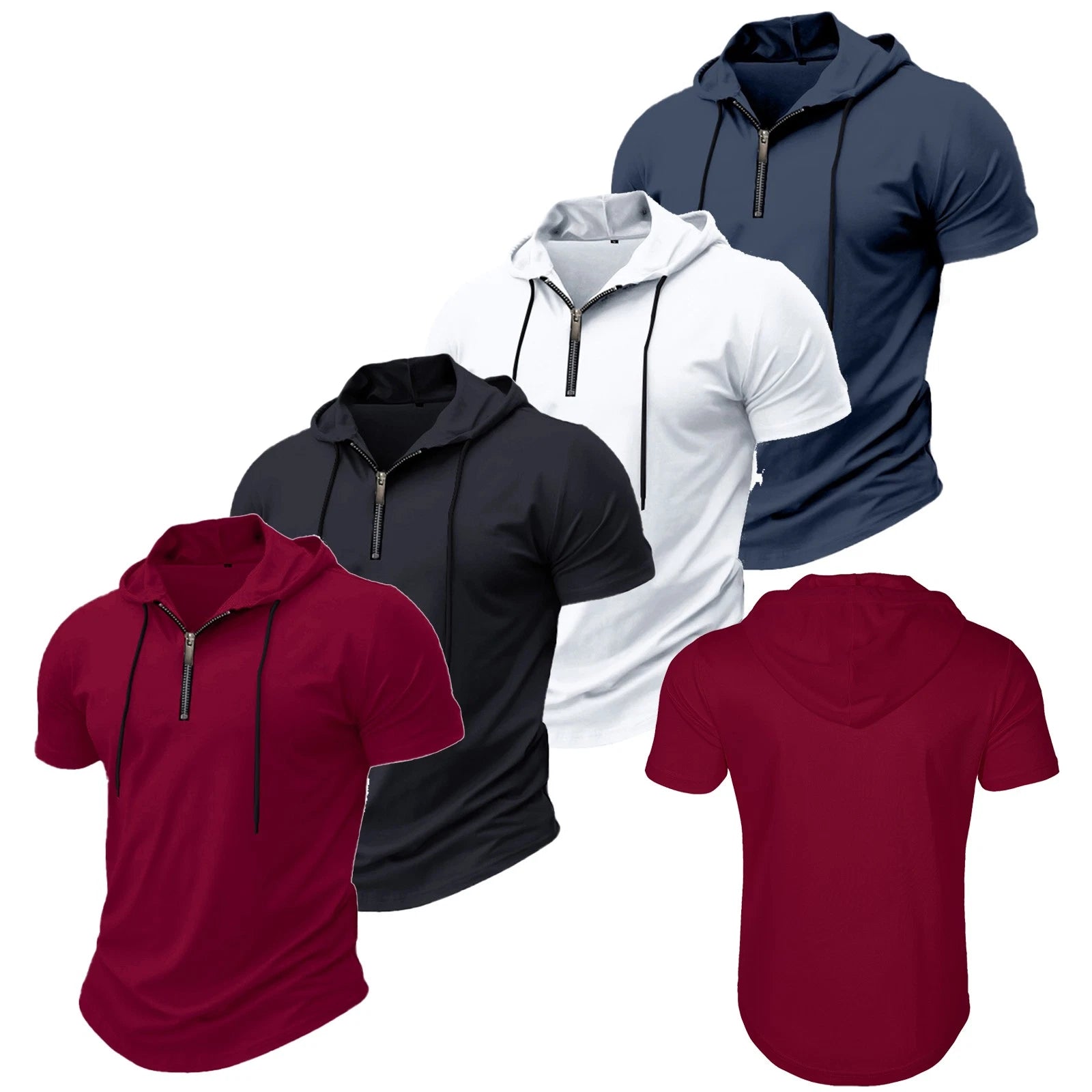 Men Pullover Daily Wear T-shirt Shirt Tops Workout Short Sleeve Lightweight Top