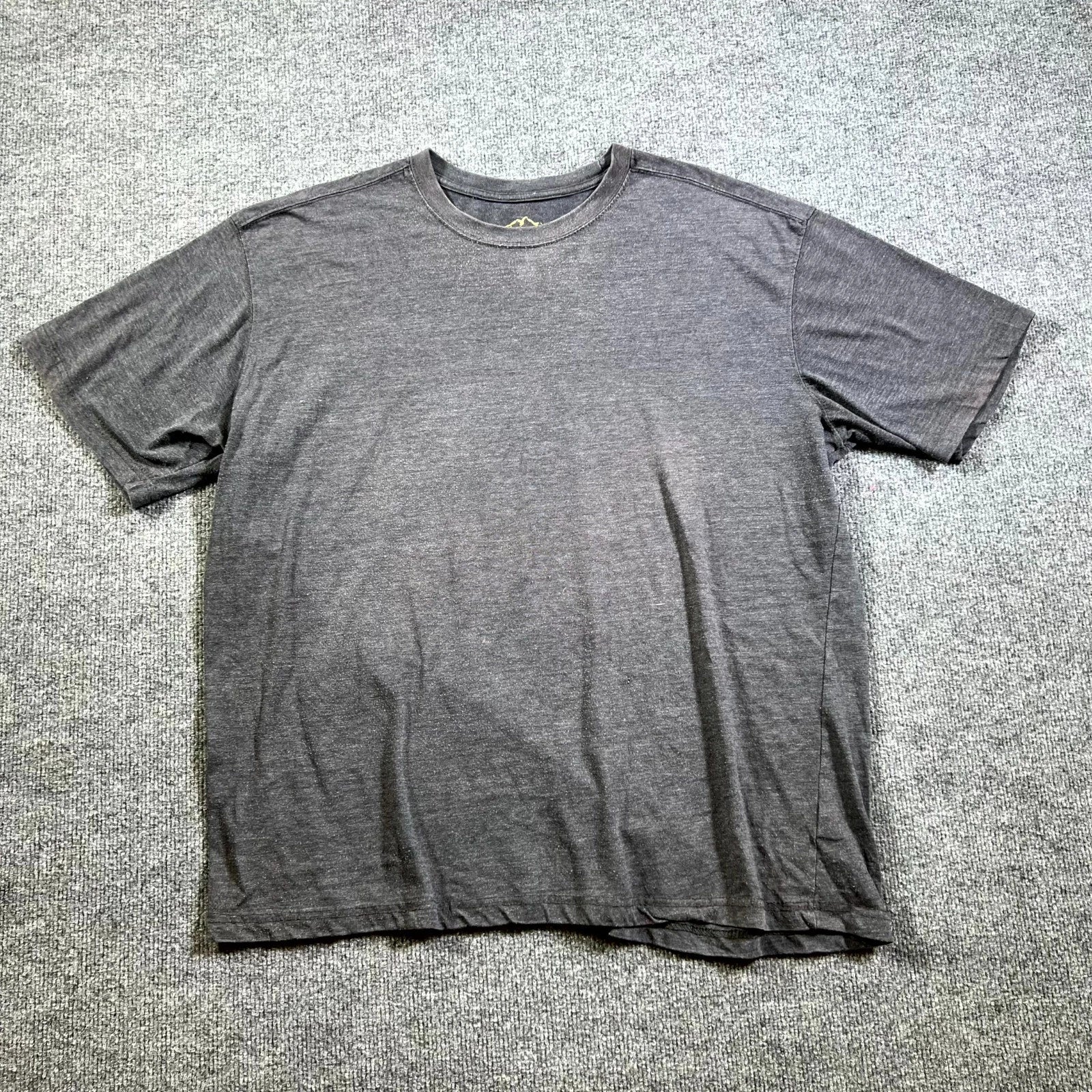 Blue Mountain T-Shirt Men XL Charcoal Gray Cotton Short Sleeve Streetwear Skater