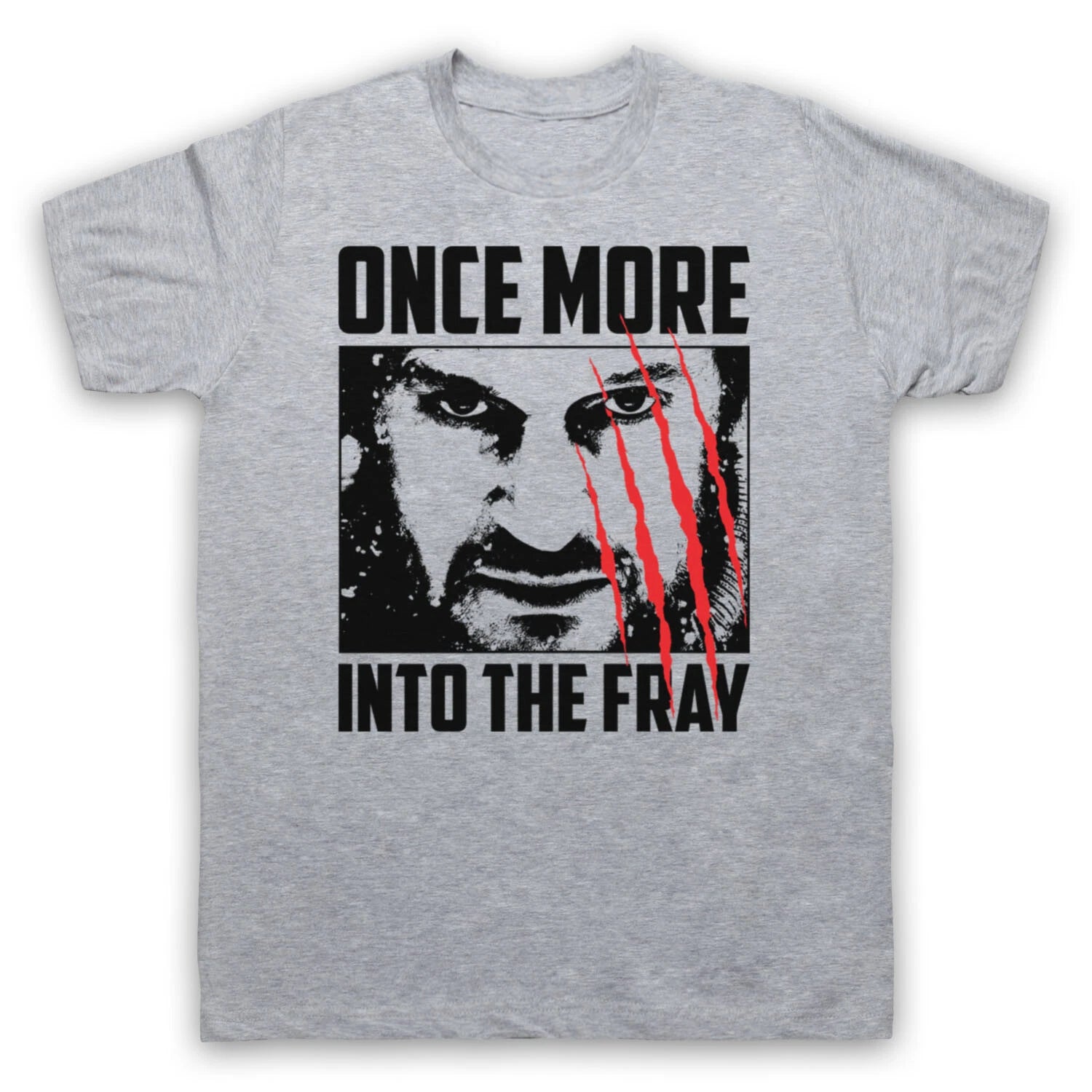 ONCE MORE INTO THE FRAY UNOFFICIAL THE GREY WOLF FILM MENS & WOMENS T-SHIRT