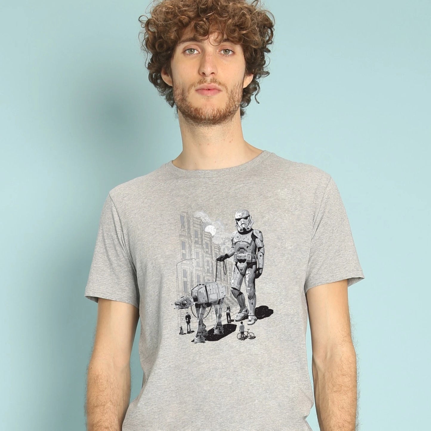 Men's Short Sleeve T-Shirt - HOLIDAY Gray
