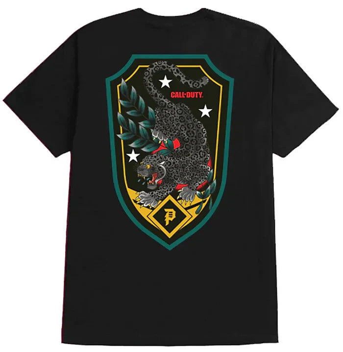 Primitive & Call of Duty, Modern Warfare Collaborative Black Jaguar Tee T-Shirt