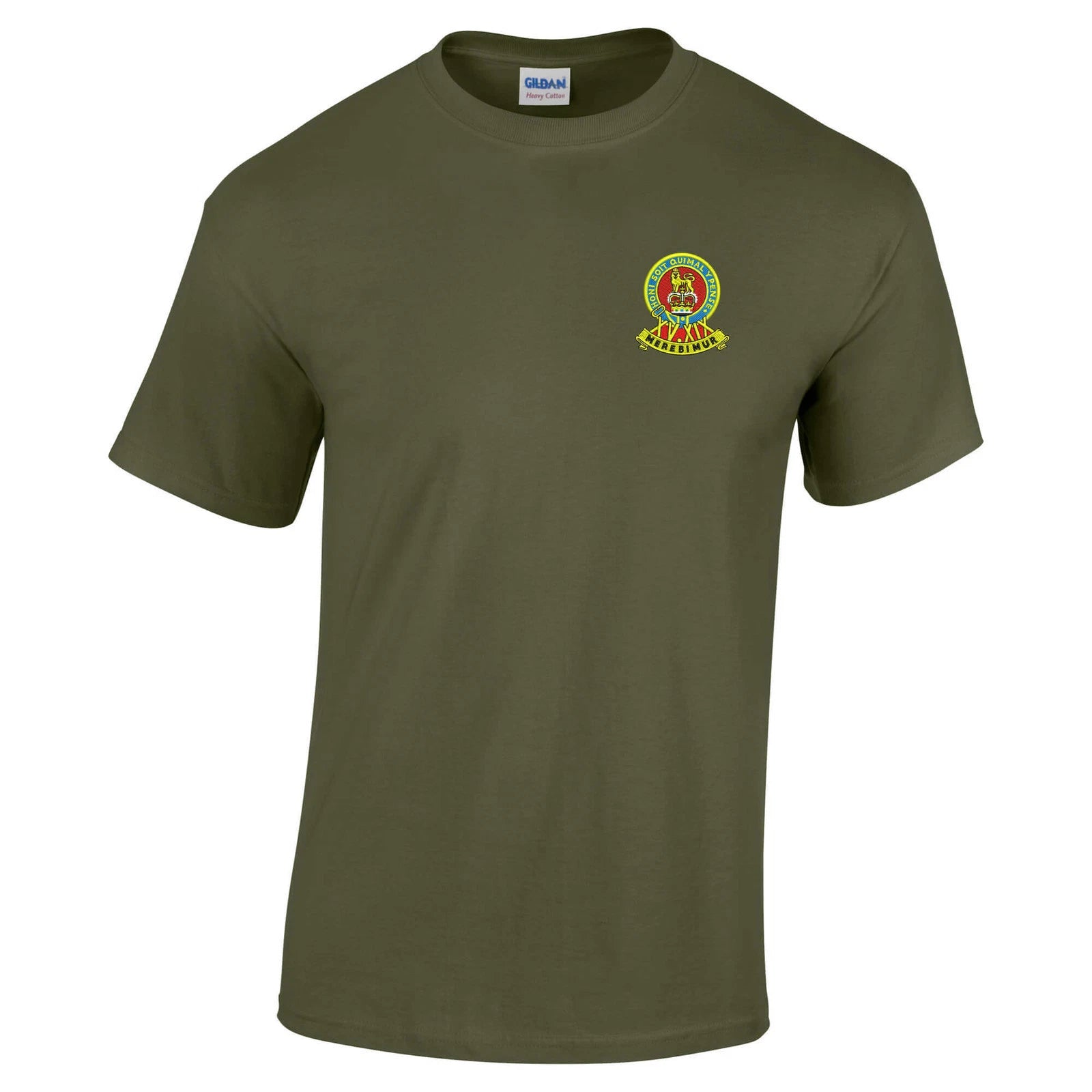 OFFICIAL 15th/19th Royal Kings Hussars Embroidered T-Shirt