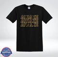 Amaze Repeated Text Shirt Abstract Modern Streetwear Graphic T-Shirt