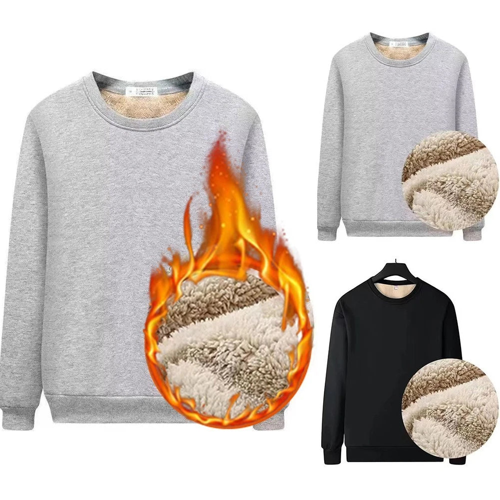Stylish and Comfortable Long Sleeve Sweatshirt for Men Winter Essential