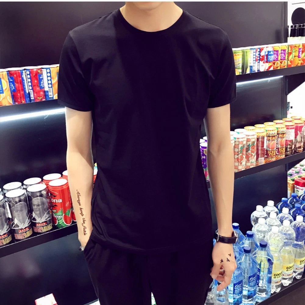 Men's Oversized Short Sleeve T Shirt for Relaxed Fit and Stylish Looks