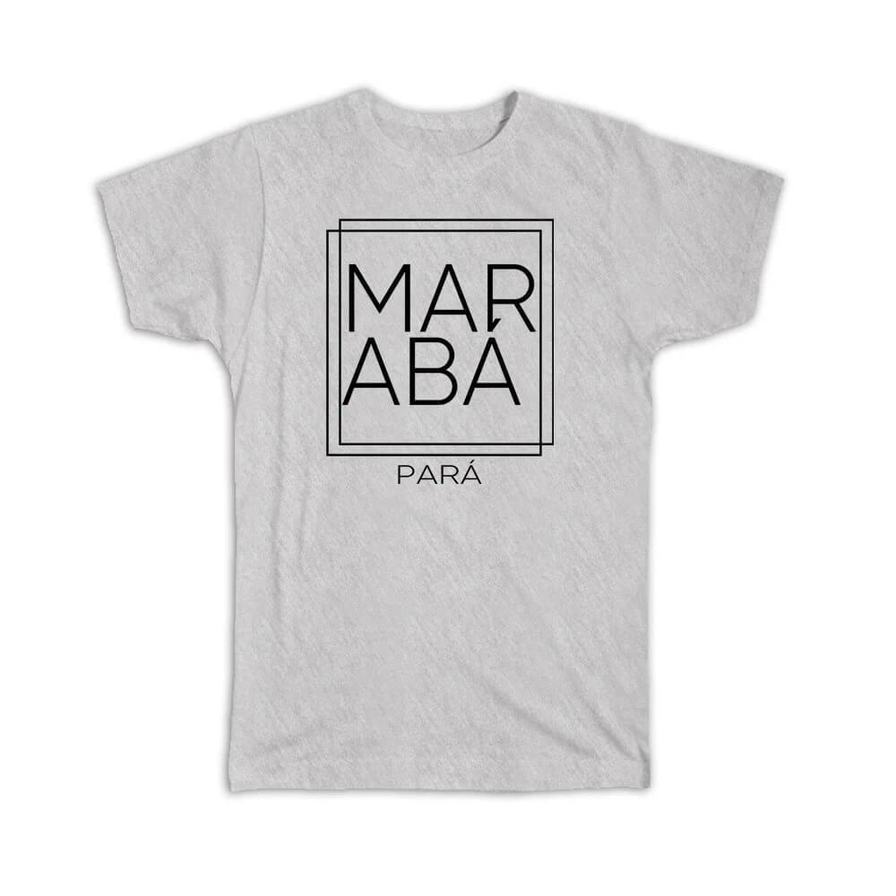 Gift T-Shirt : MARABa Para Square Modern Minimalist Font