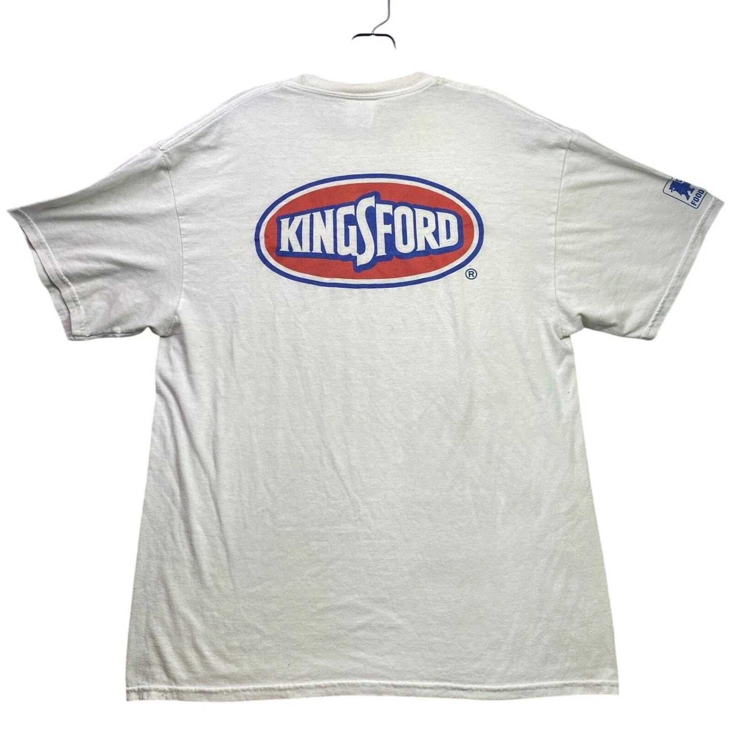 Kingsford Shirt Mens Large Logo Promo BBQ Outdoors Streetwear Everyday Grunge
