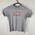 NASCAR Shirt Mens Extra Large Gray Graphic Crew Neck Short Sleeve Distressed