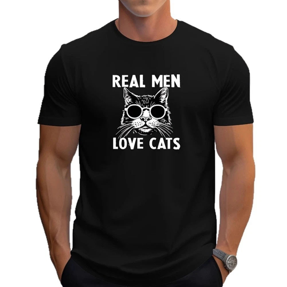 For Daily Wear Large-sized Top Animal Pattern Tee Fashionable Casual Top