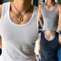 Fashionable Vertical Stripe Bodybuilding Vest Top for Sports Activities