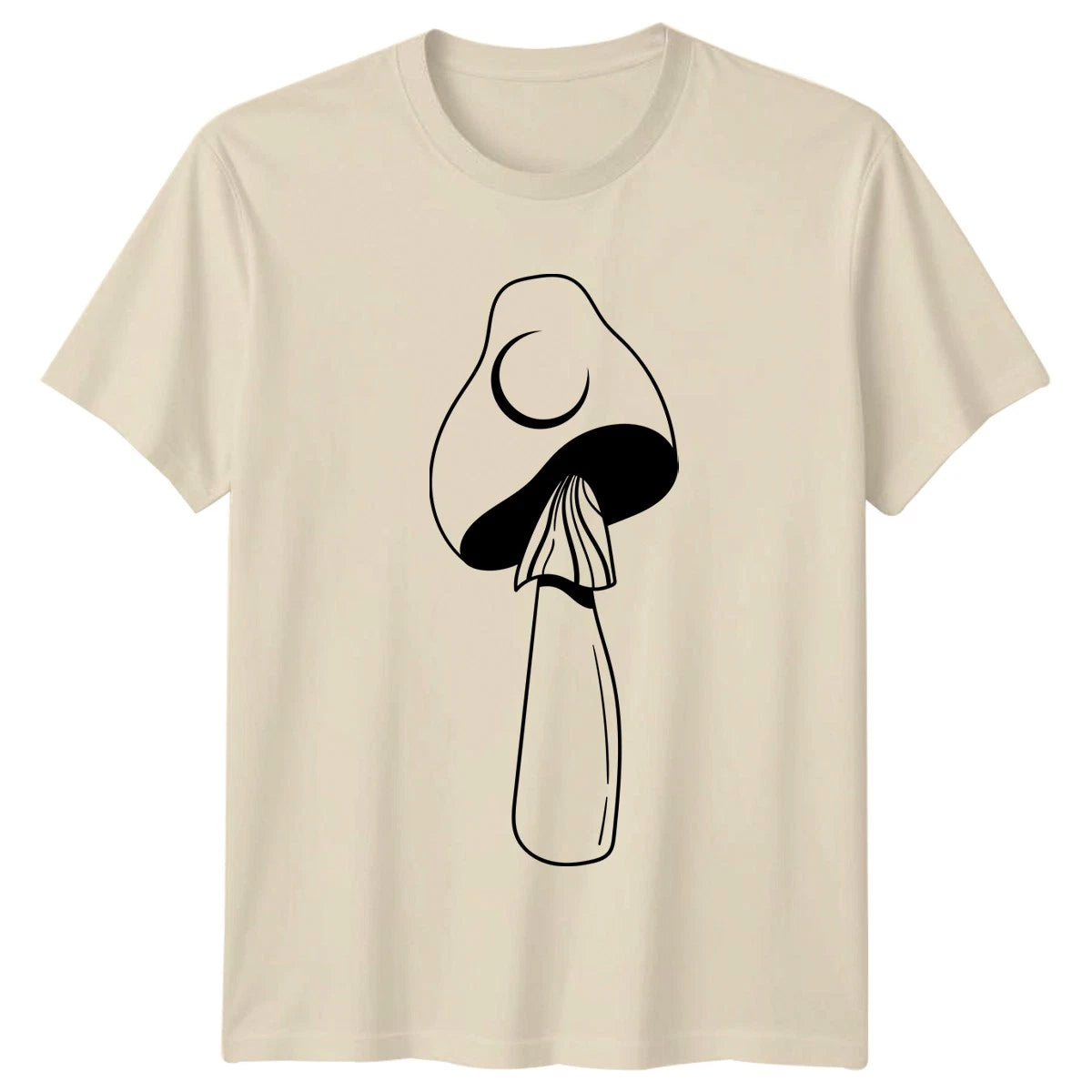 Stylish Mushroom Fungi Nature Botanical T-Shirt Mushroom Art Fungi Nature