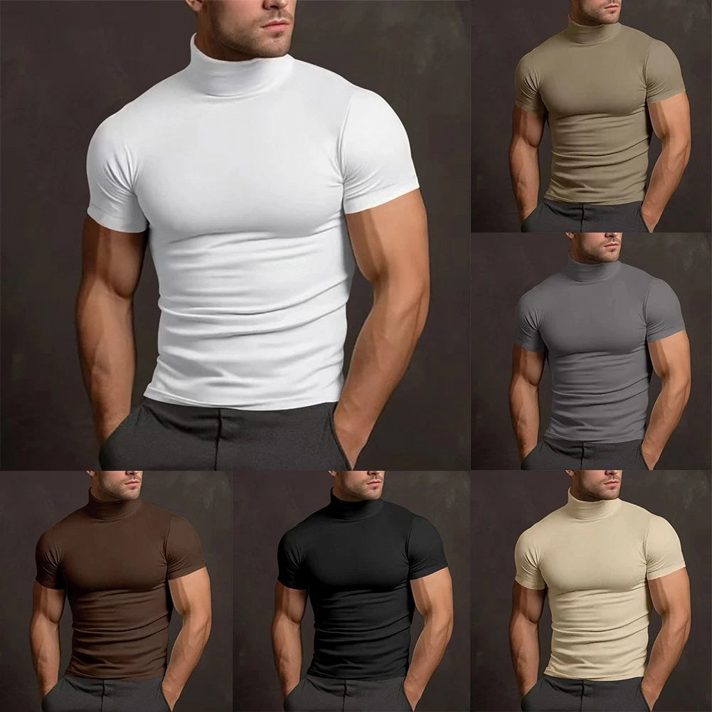 Comfy Fashion Hot New Stylish Top Turtleneck Fitness Polyester Pullover