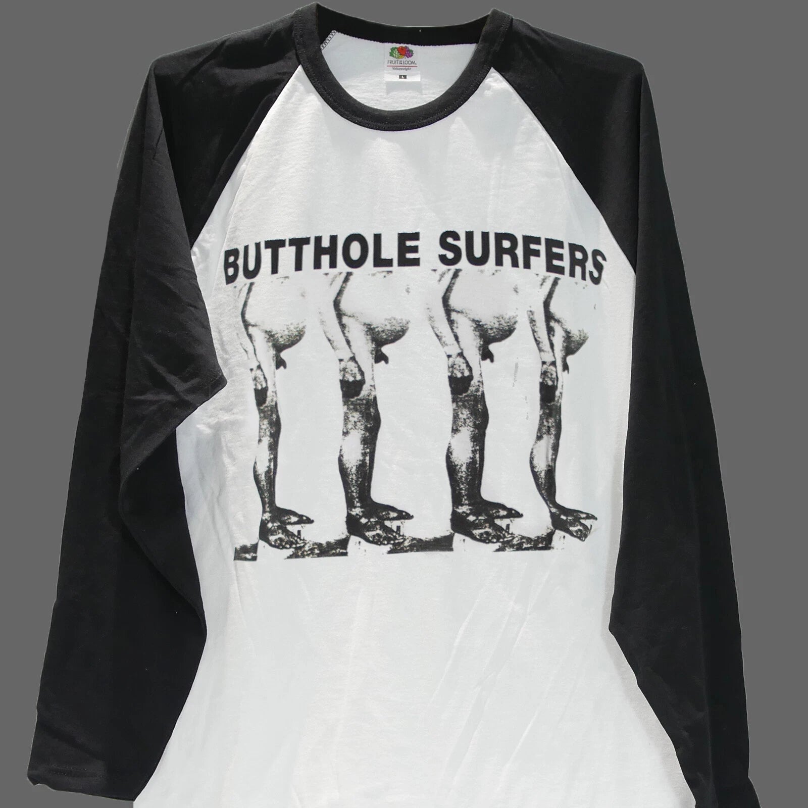 Butthole Surfers Noise Punk Rock Long Sleeve Baseball T-shirt Unisex S-3XL