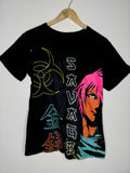 Modern Culture Asian Japanese Style Anime Shirt Black Mens Unisex Size Medium