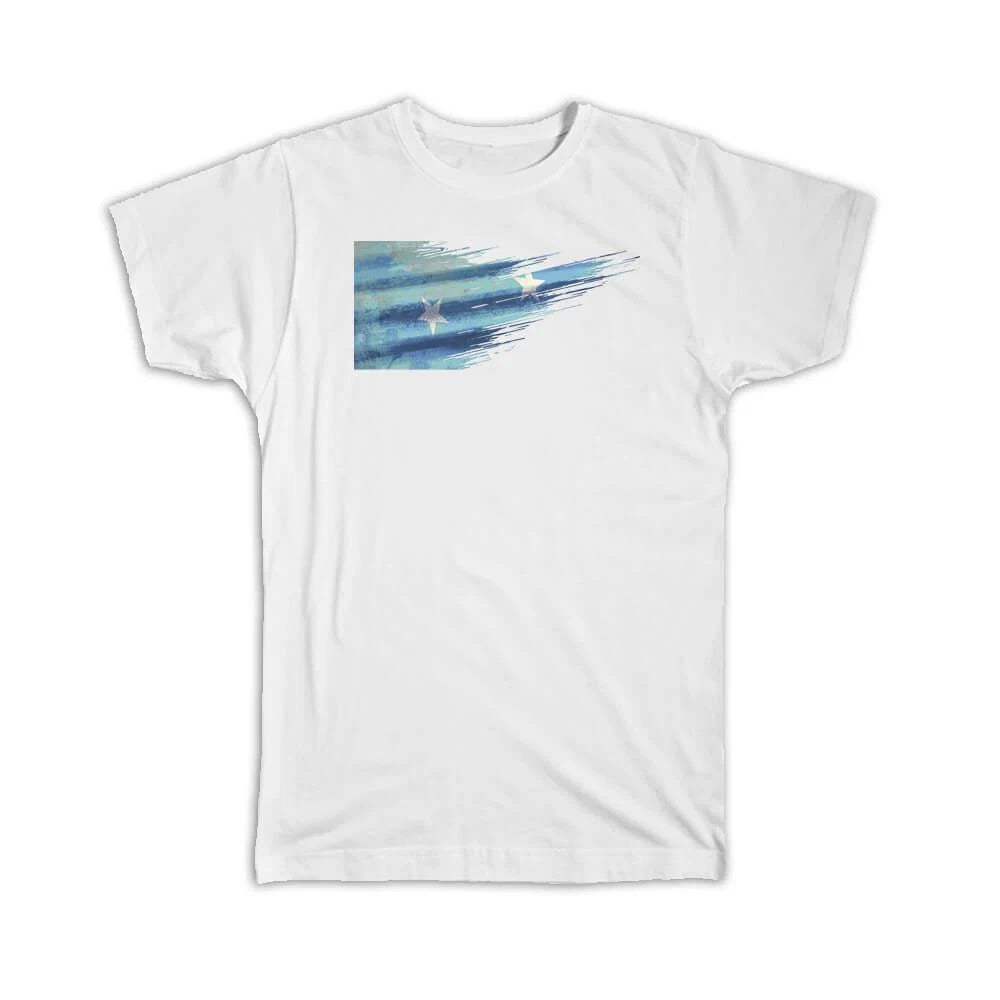 Gift T-Shirt : Federated States of Micronesia Flag Modern Country Expat