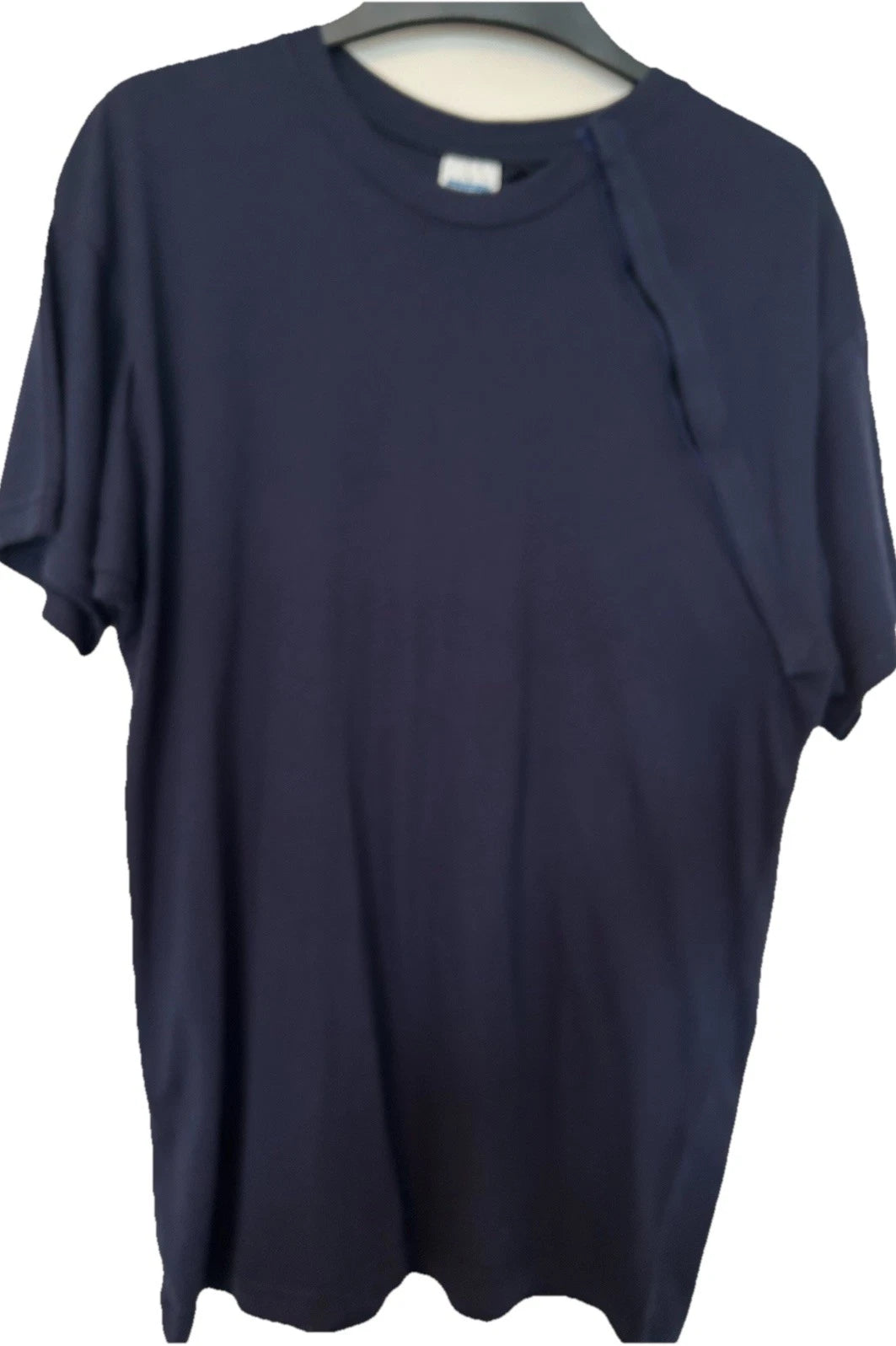 Adapted T-Shirt, Men’s Women’s disabled, Hook & Loop Medical Access Lines, Gown