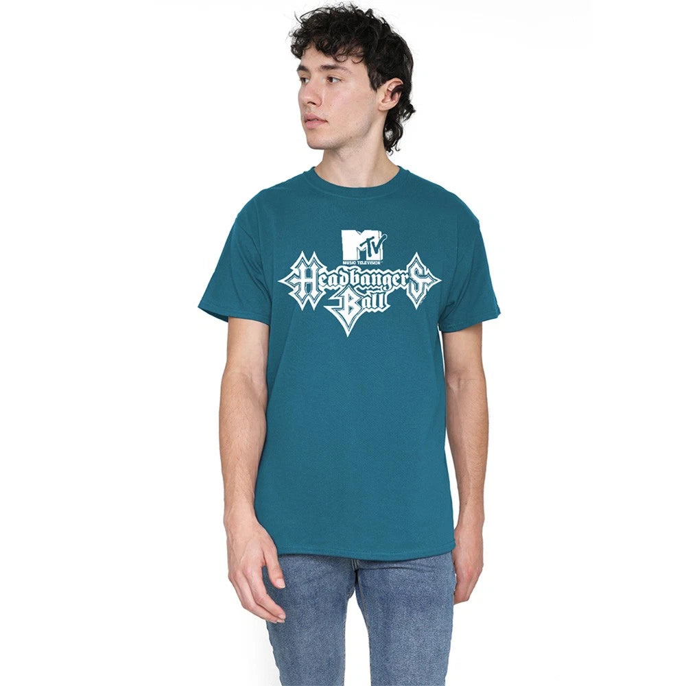 Headbangers Ball Logo T-Shirt S-3XL, Slate