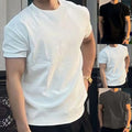 Gym Daily Wear Mens Loose Tee 95% Polyester 5% Spandex Sportswear Four Seasons