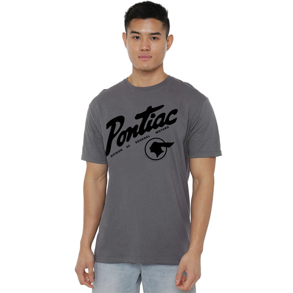 Pontiac Division T-Shirt S-4XL, Charcoal
