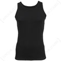Black Tank Top - Premium - Vest Army Military Army Underlayer Mens All Sizes New