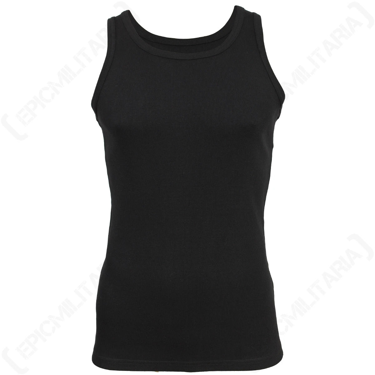 Black Tank Top - Premium - Vest Army Military Army Underlayer Mens All Sizes New