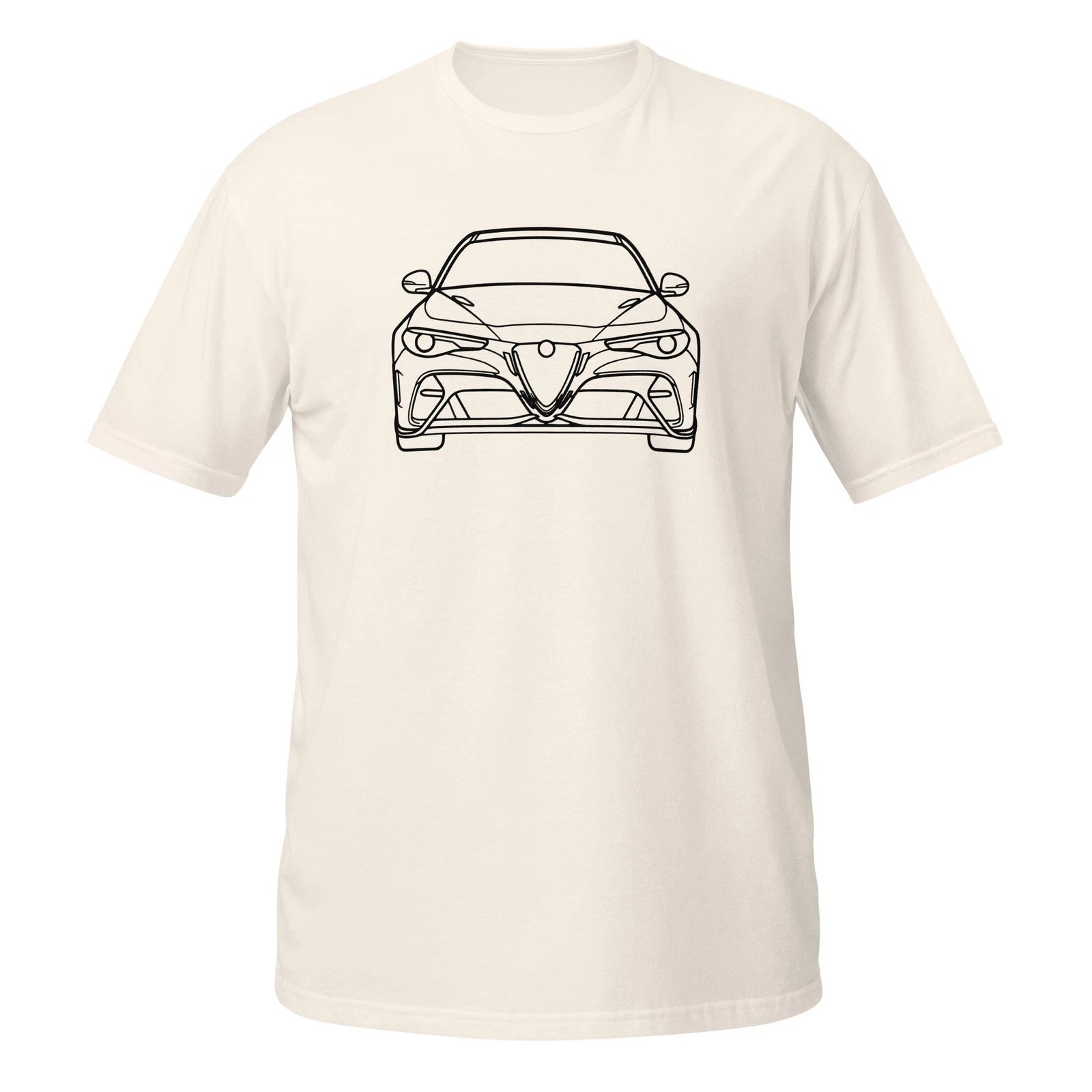 Comfy T-Shirt For Alfa Giulia GTAm 2020 Car Lovers Birthday Gift Stylish Tee
