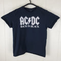 ACDC Shirt Mens Large Black Graphic Crew Neck Short Sleeve Stretch Pullover