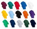 3, Pack Fruit Of The Loom Men's Polo Shirts 65/35 Short Sleeves Polo