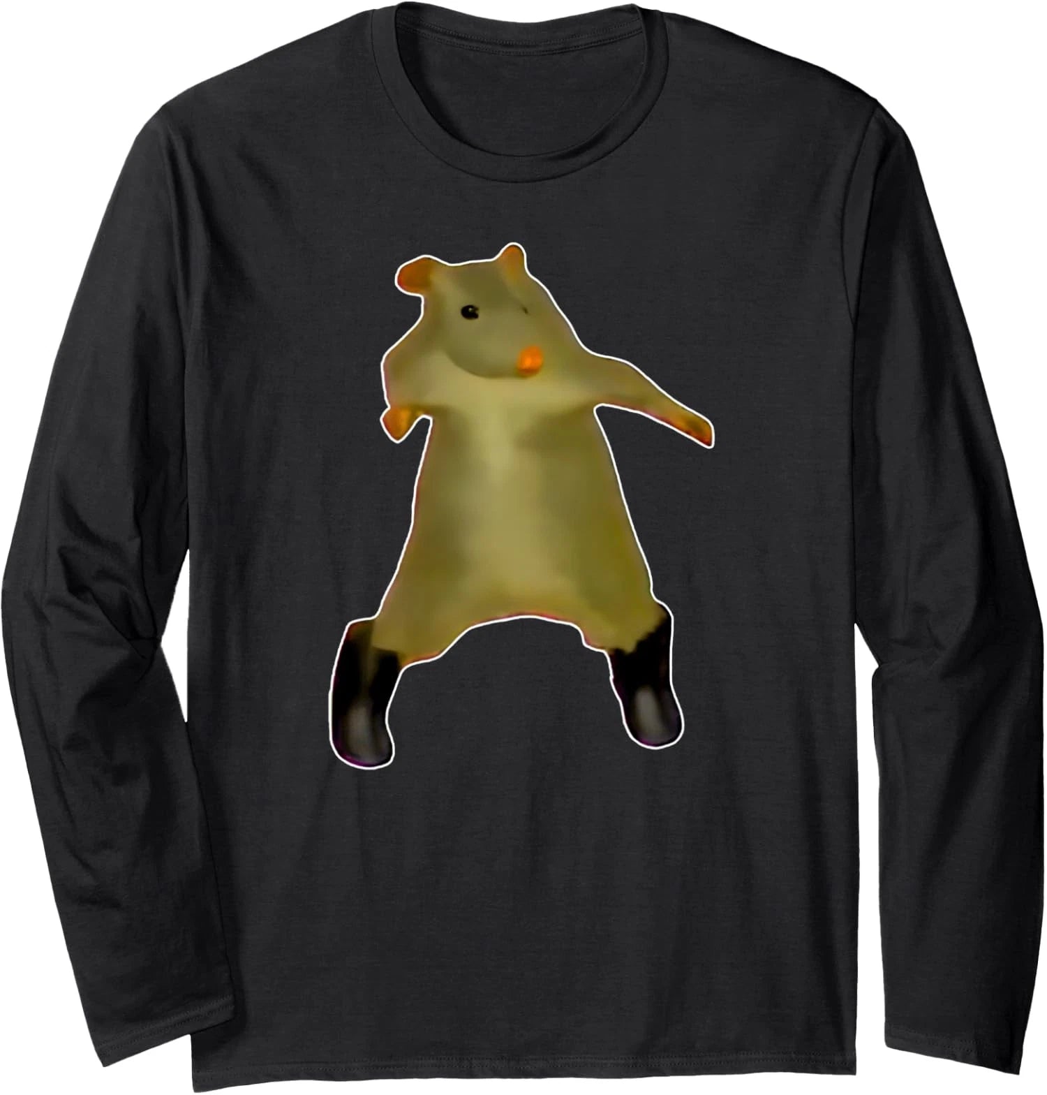 Rat Dance Meme 2026 Funny Trendy Design Funny Long Sleeve T-Shirt