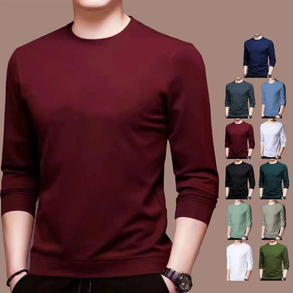 Stylish Men's Undershirt with Comfort Fit and Classic Crew Neck Design