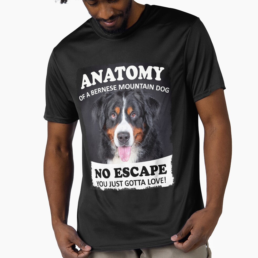 Anatomy of a Berner - Berner Lover T-Shirt by irek07