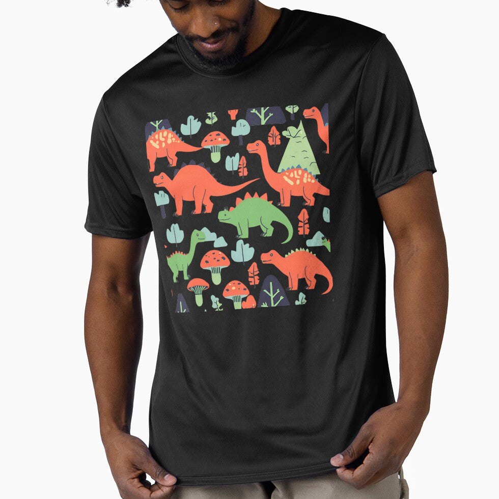 Dino Mushroom and Forest. by DotisDreams