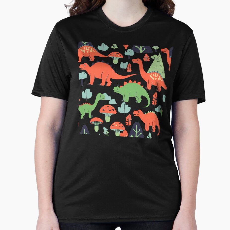 Dino Mushroom and Forest. by DotisDreams