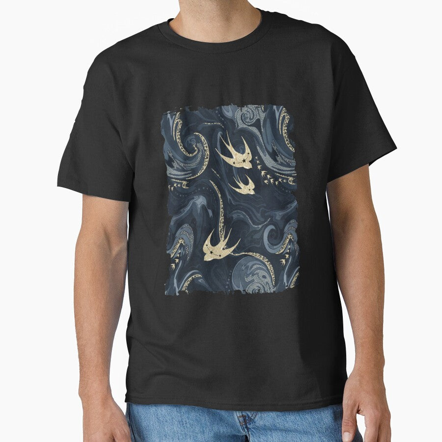 Golden swallow constellations by adenaJ