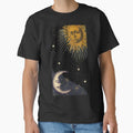 sun and moon 90s whimsigoth design celestial by BrontesWhimsyStore