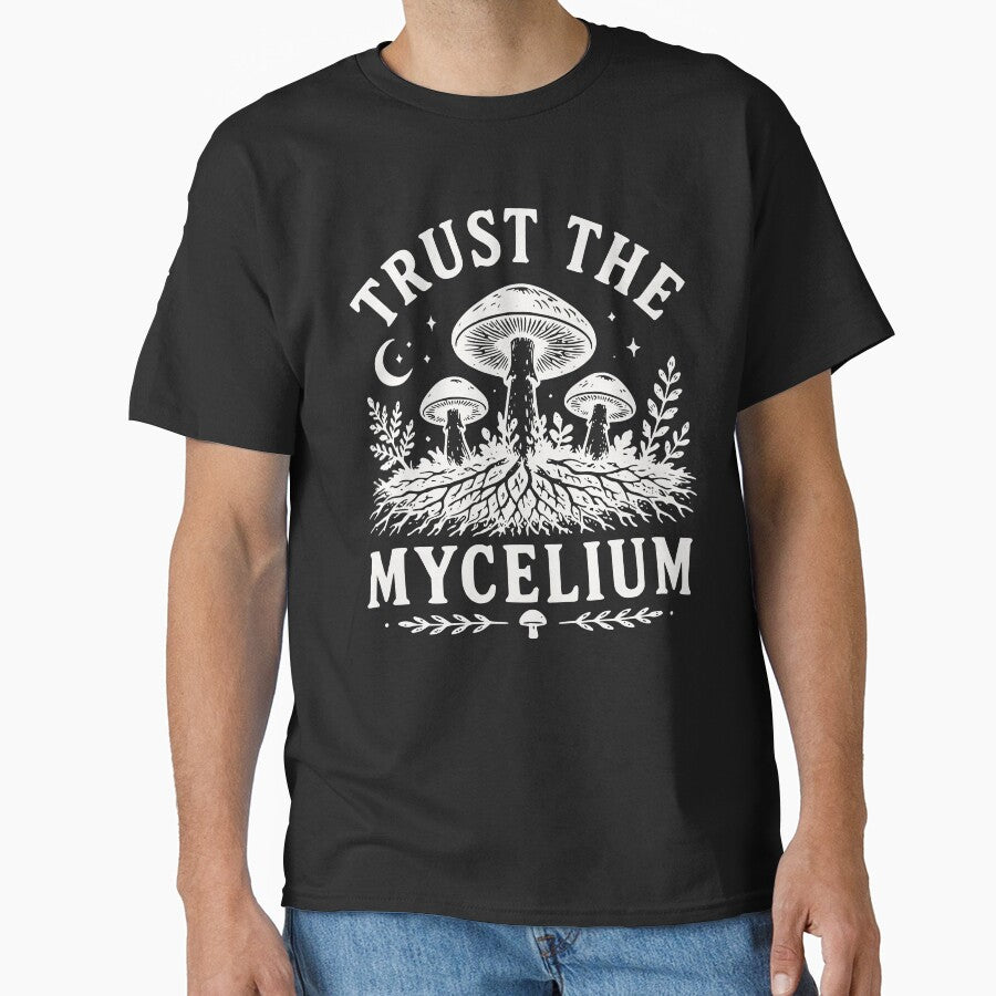 Trust the Mycelium – Vintage Mushroom Foraging Design by VKinnovations
