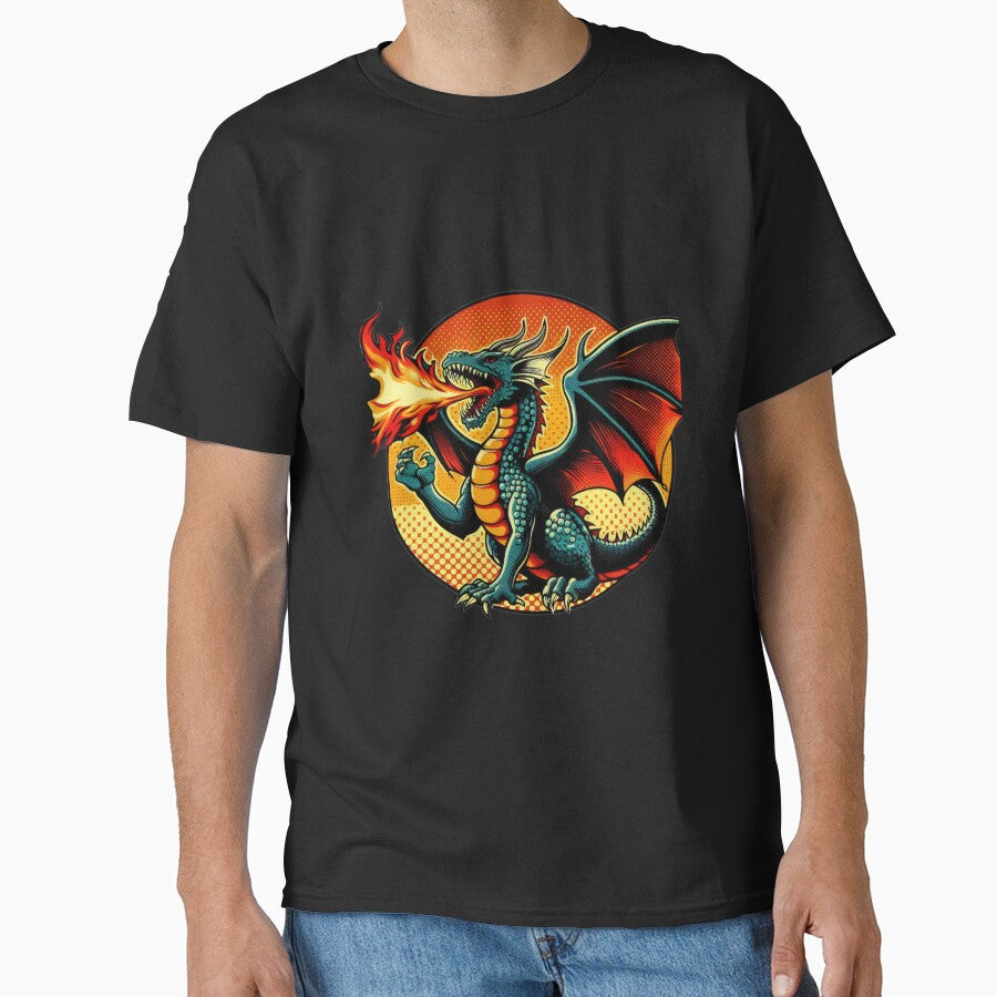 vintage The Fire-Breathing Dragon by Expressions-Sel