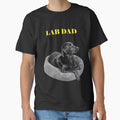 LAB DAD BLACK LABRADOR RETRIEVER DOG LOVER GIFT by PRINTSCHARMINGM