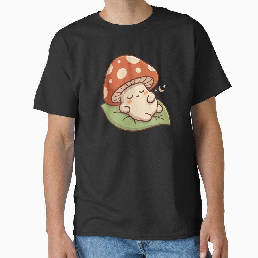 Kawaii Sleepy Mushroom by Zerhof