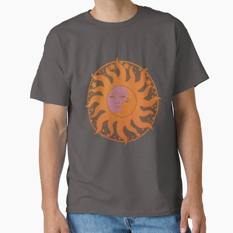 Celestial sun and moon by BrontesWhimsyStore