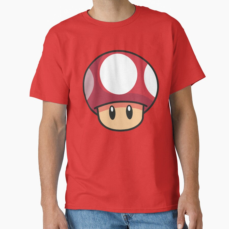 Mushroom Head Cute Character | Whimsical Forest Cartoon Design by MerlinWear
