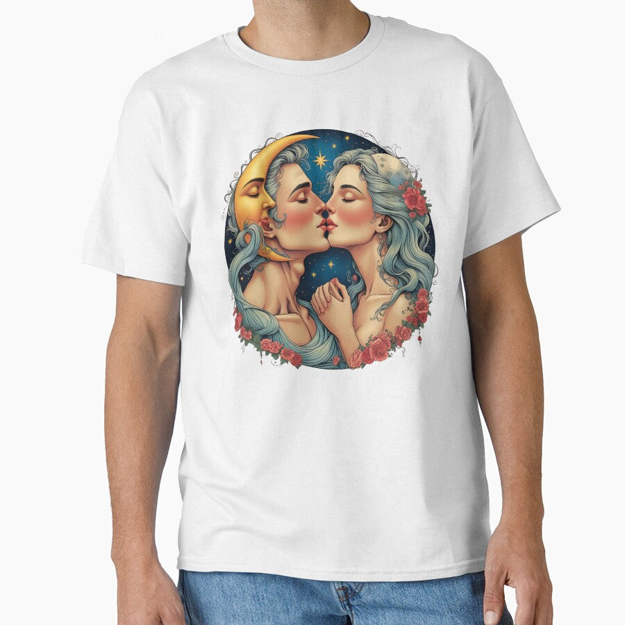 Sun and Moon as Lovers by catcurio