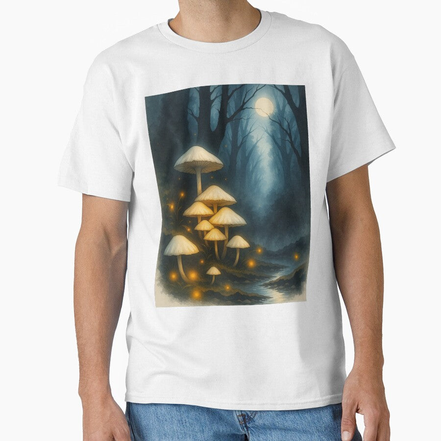 Moonlit Grove of Lantern Caps by The Rogue Mark