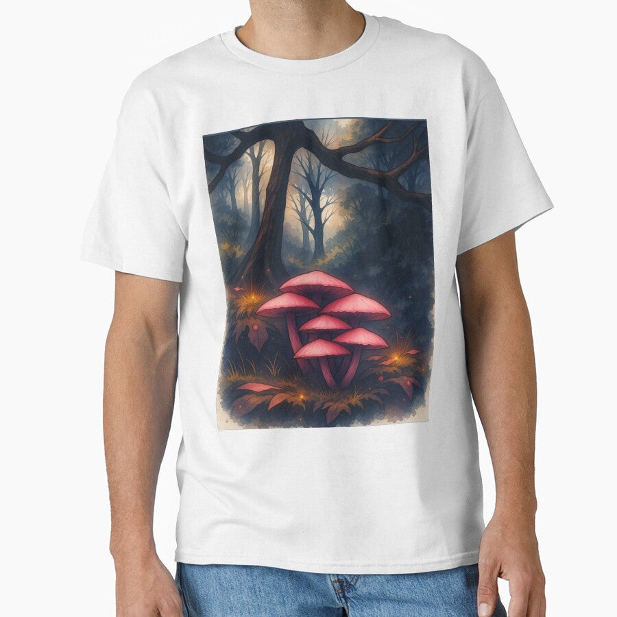 Pink Luminous Fungi by The Rogue Mark