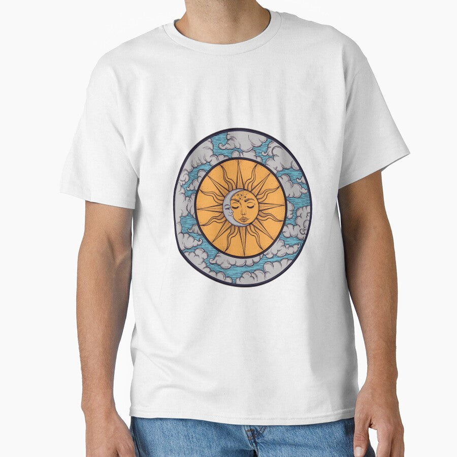 sun and moon boho hippie by BrontesWhimsyStore