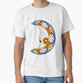 Mexican moon with Ornamental Flowers by amchtakkosa1